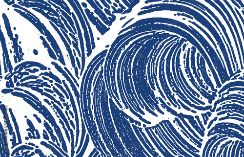 Grunge texture. Distress indigo rough trace. Exceptional background. Noise dirty grunge texture. Nic