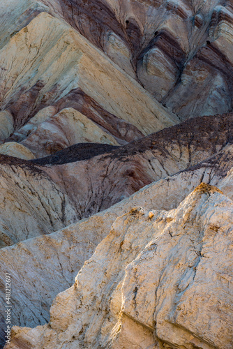 USA, California. Golden Canyon, Death Valley National Park.