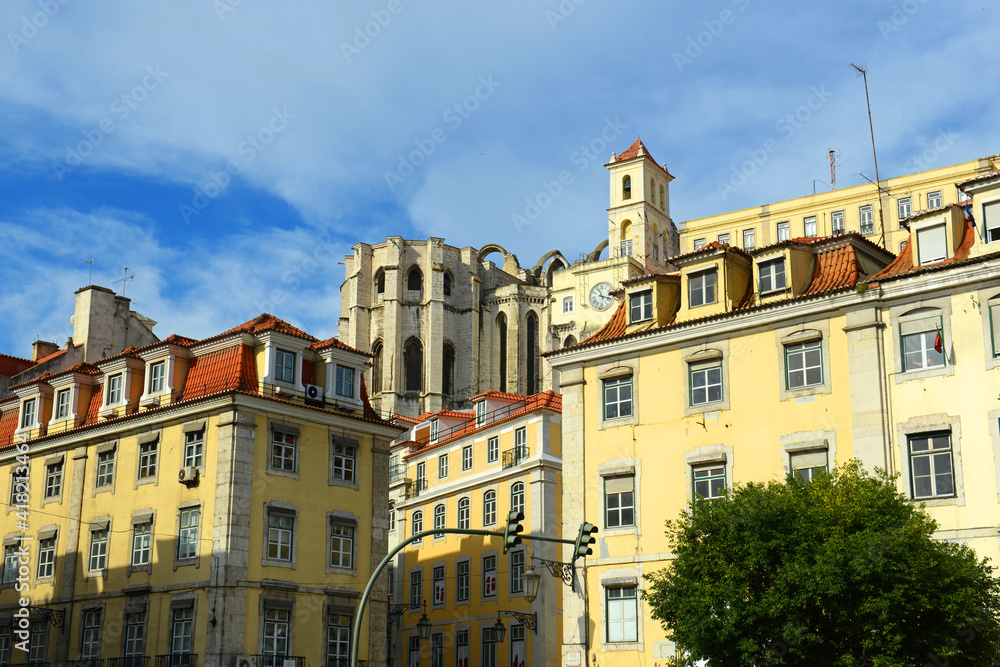 Carmo Convent (Portuguese: Igreja de Carmo) is the ruin of 1755 Lisbon Earthquake in city of Lisbon, Portugal. 