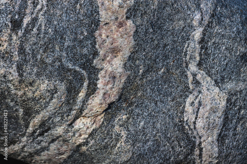 Hornblende granite rocks, California. photo