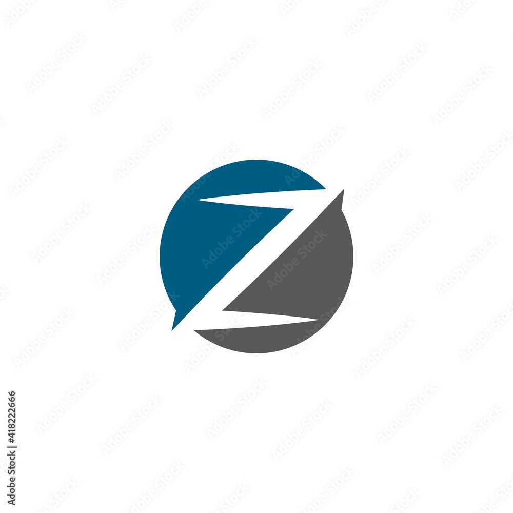 Z letter logo vector concept icon illustration Z letter logo vector concept icon illustration
