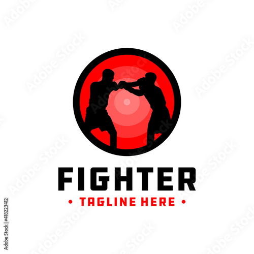 sports boxing logo design or MMA