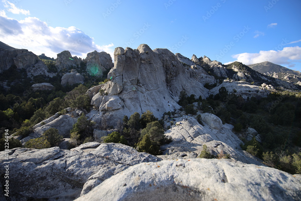 City of Rocks Climbing