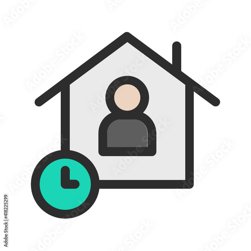 User quarantine at home during covid19 pandemic