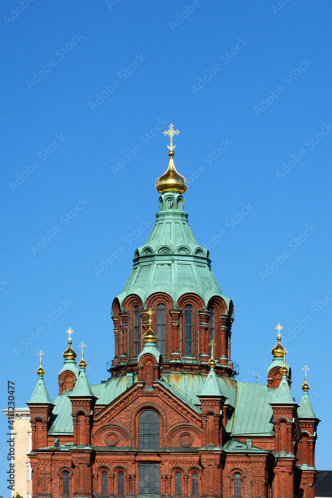Orthodox Uspenski Cathedral, Helsinki, Finland