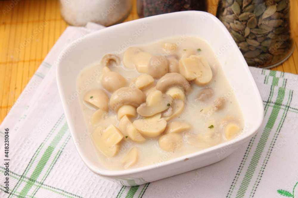 Soup Of Mushrooms Soup Of Mushrooms