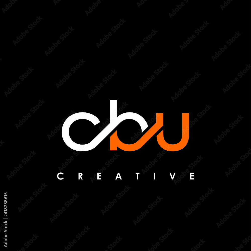 CBU Letter Initial Logo Design Template Vector Illustration CBU Letter Initial Logo Design Template Vector Illustration