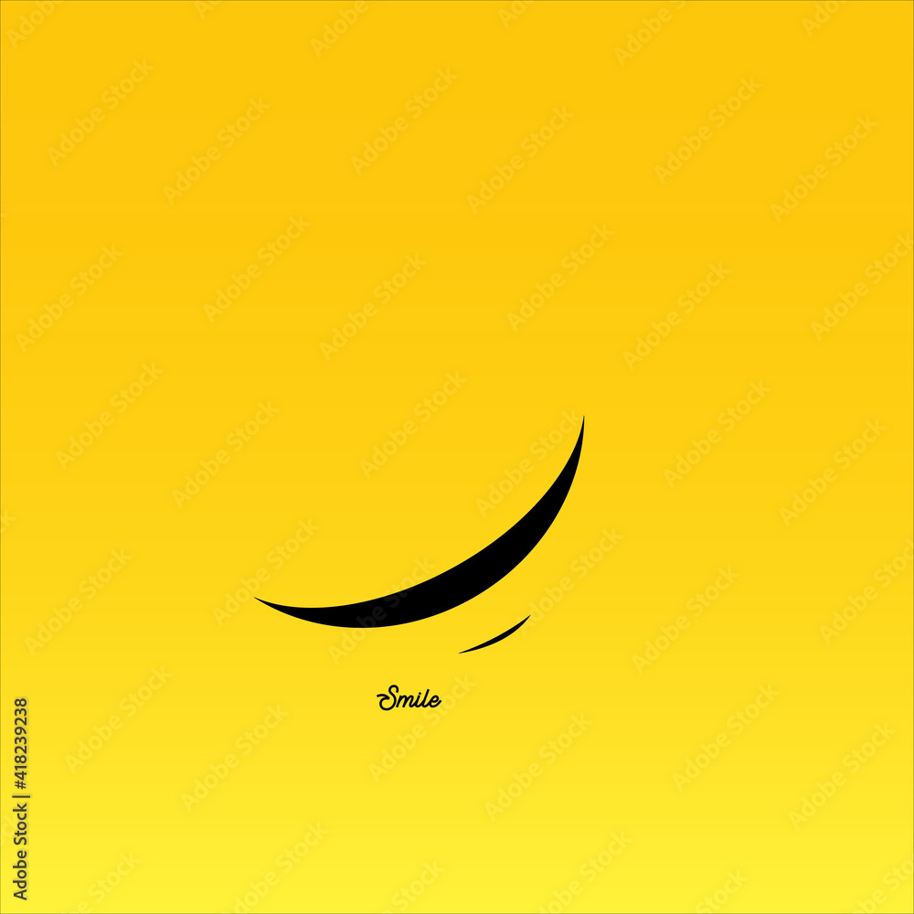 Obraz premium Smile icon Logo Vector Template Design - Vector