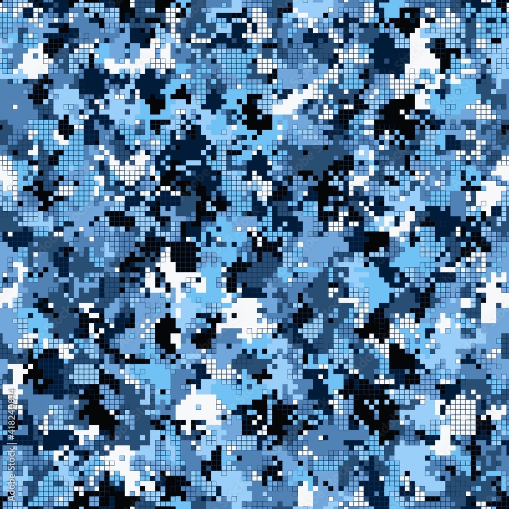 Fototapeta premium Abstract urban pixel motif geometric brushed texture background