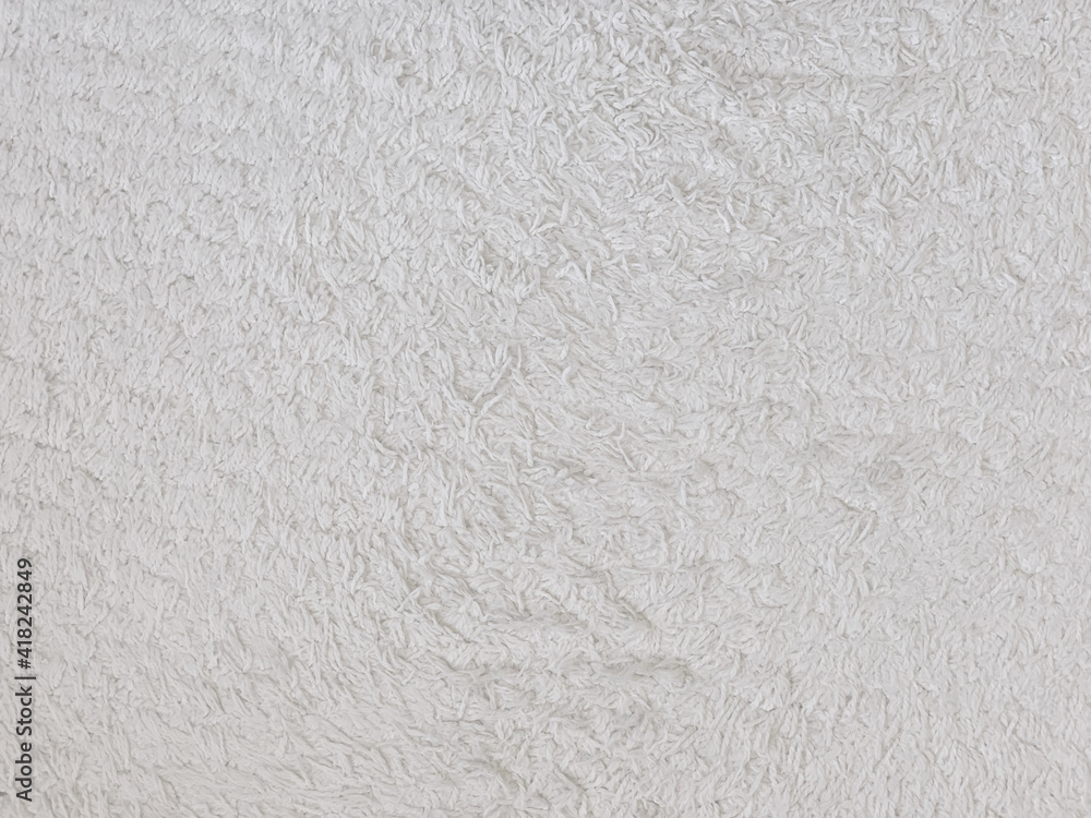 White Fluffy Floor Rug Texture White Fluffy Floor Rug Texture