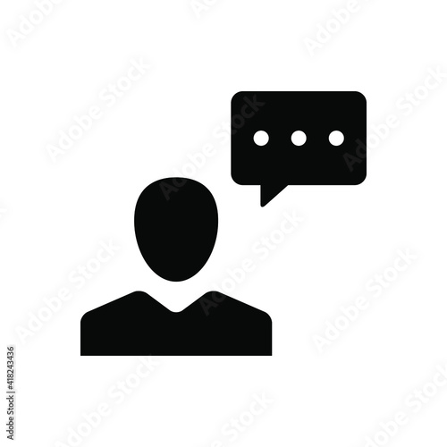 Communication dialog icon