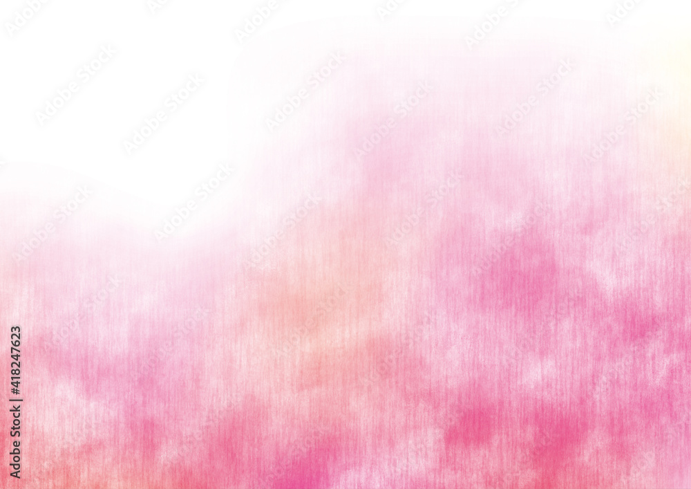 Fototapeta premium ざらざらテクスチャーのグラデーション背景 ピンク