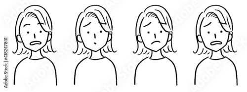 女性 バストアップ 顔バリエーション 困る