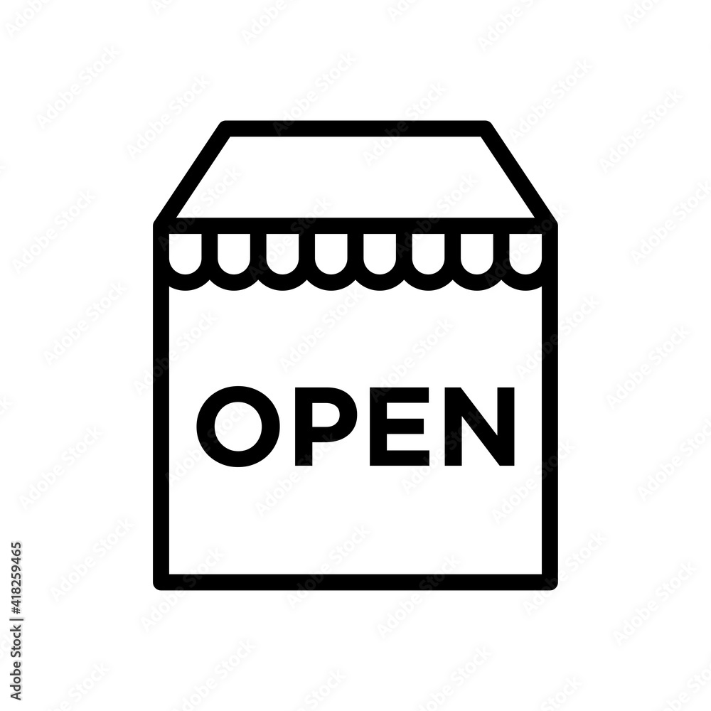 Store icon solid style for your web design, logo, UI. illustration. Store icon solid style for your web design, logo, UI. illustration.