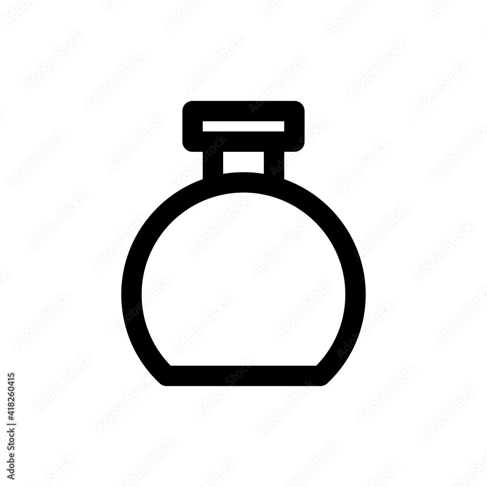 Perfume icon line style vector Perfume icon line style vector