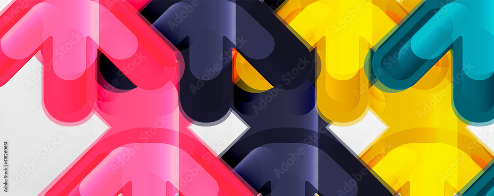 Abstract glossy crosses background for business or technology presentations, internet posters or web brochure covers Abstract glossy crosses background for business or technology presentations, internet posters or web brochure covers