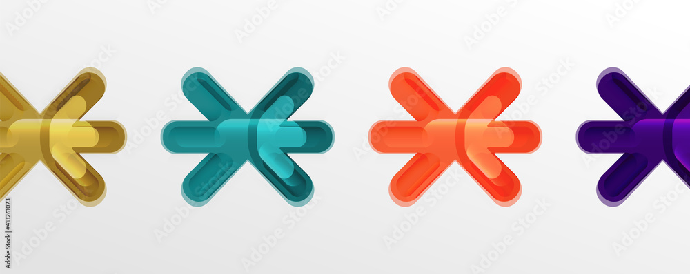 Abstract glossy crosses background for business or technology presentations, internet posters or web brochure covers Abstract glossy crosses background for business or technology presentations, internet posters or web brochure covers