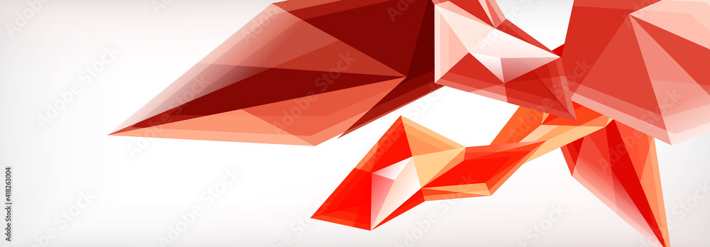 Vector 3d triangles and pyramids abstract background for business or technology presentations, internet posters or web brochure covers Vector 3d triangles and pyramids abstract background for business or technology presentations, internet posters or web brochure covers
