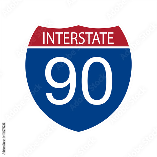 Interstate highway road