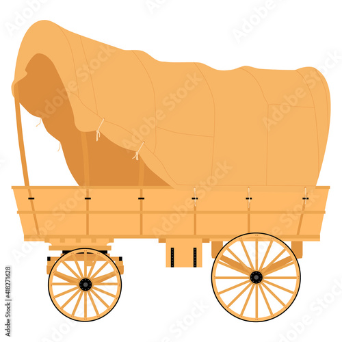Wild west wagon