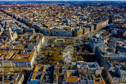 Budapest aus der Luft | Luftbilder von Ungarns Hauptstadt Budapest mit allen Sehenswürdigkeiten von Budapest