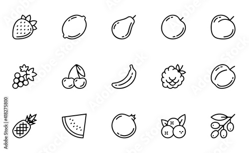black and white icons