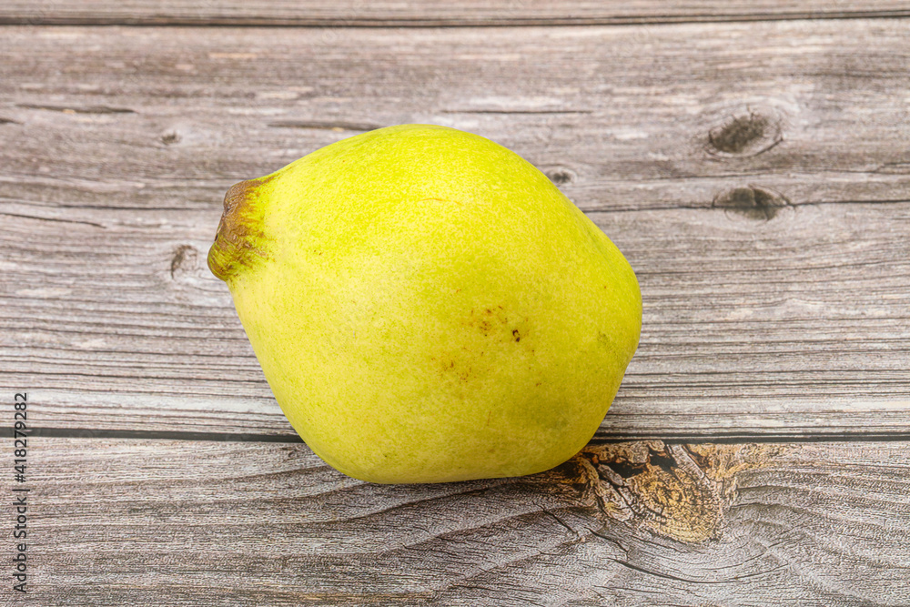 Sweet ripe and juicy quinces