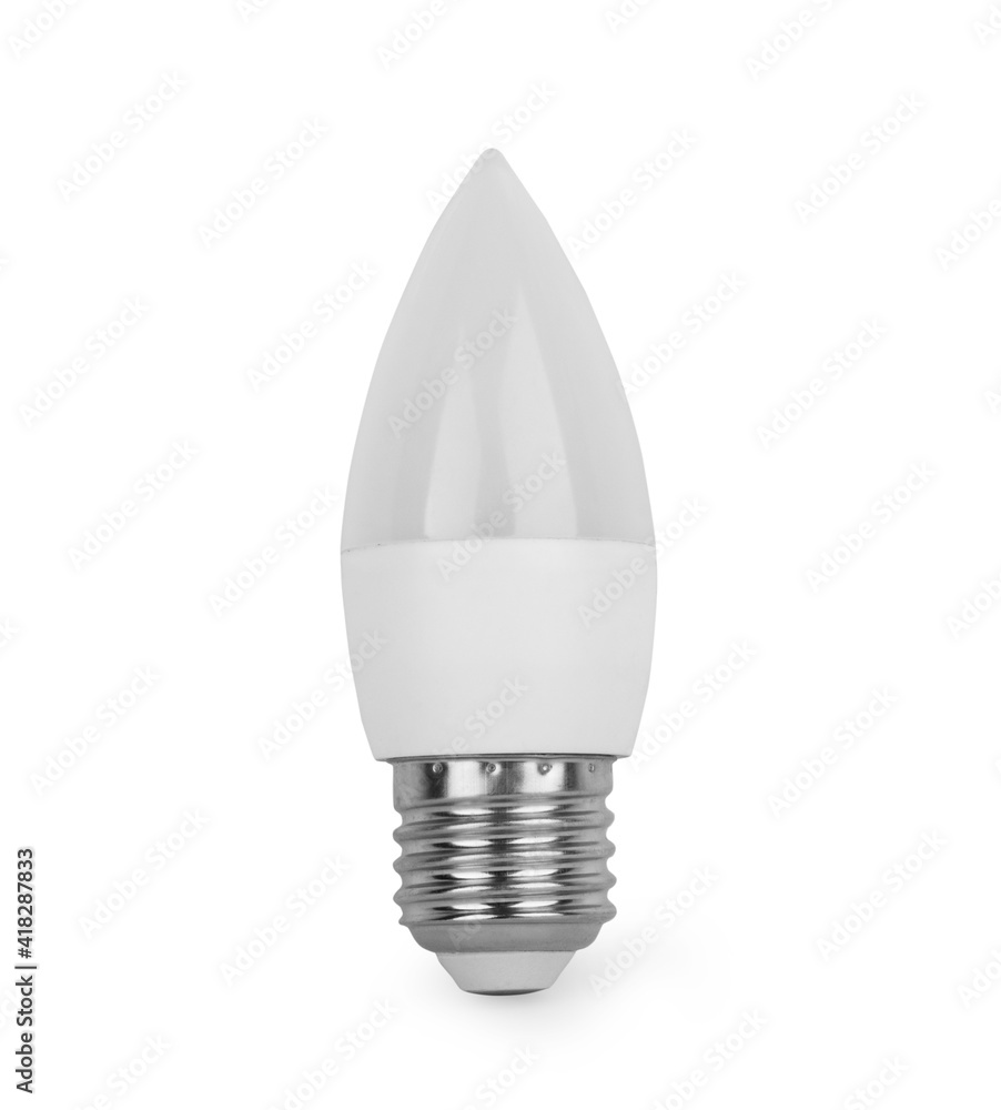 Light bulb, isolated, Realistic photo image Light bulb, isolated, Realistic photo image