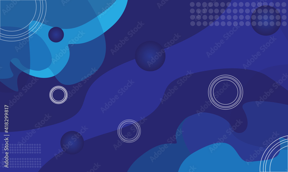modern future wave blue abstract background wallpaper vector illustration with 3d ball