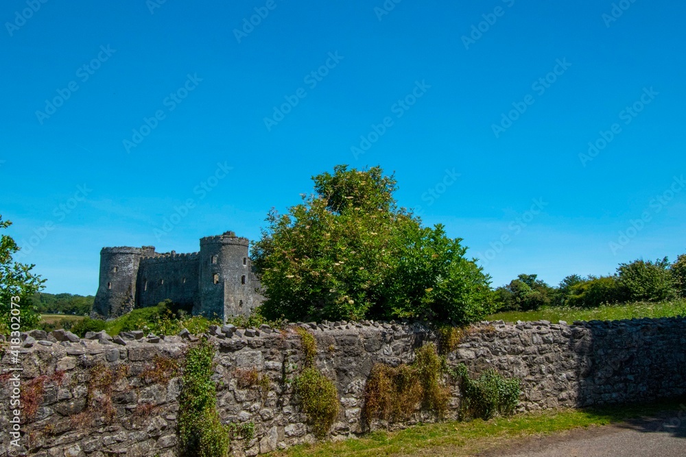 Carew  castle  Pembrokeshire 