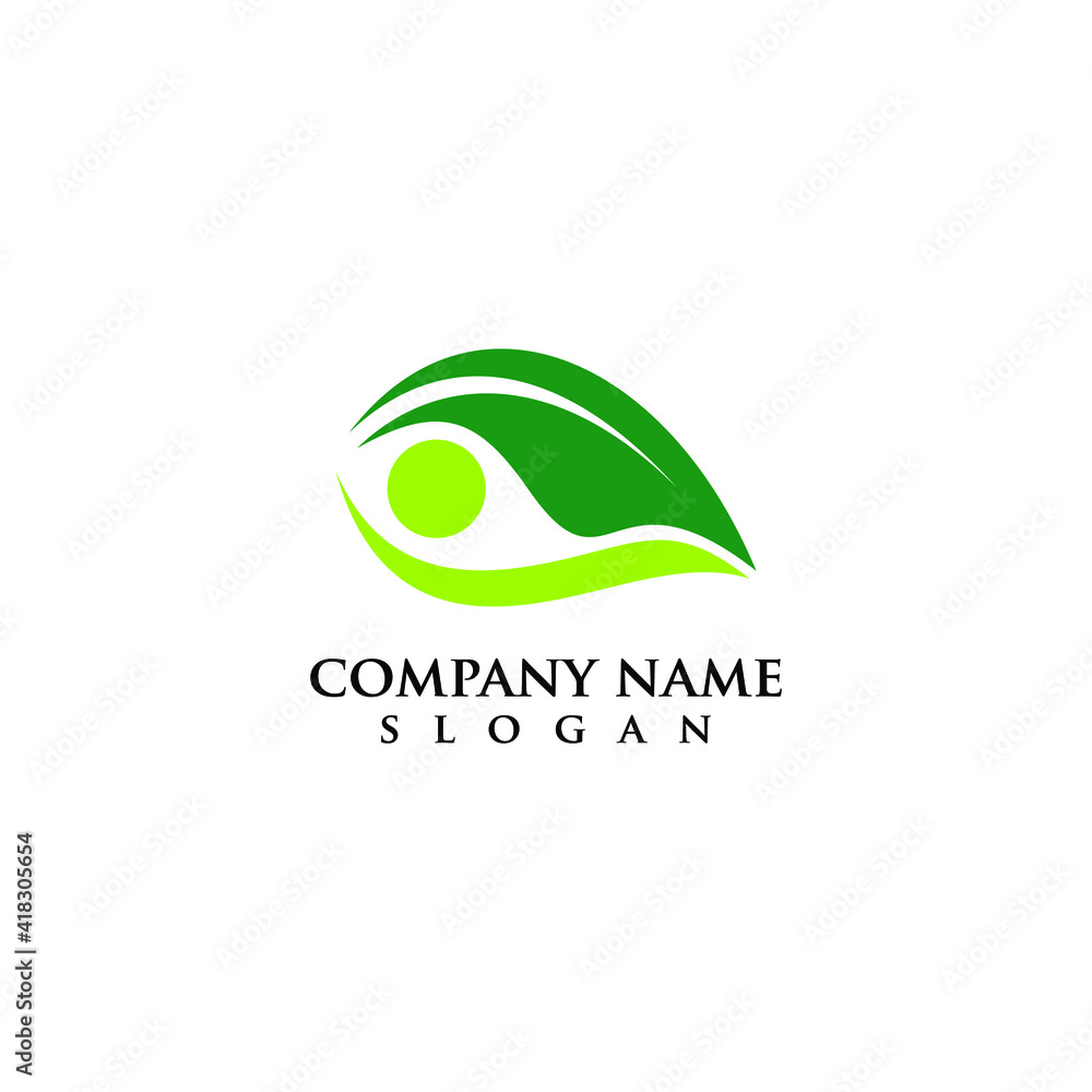 nature logo design vector icon template nature logo design vector icon template