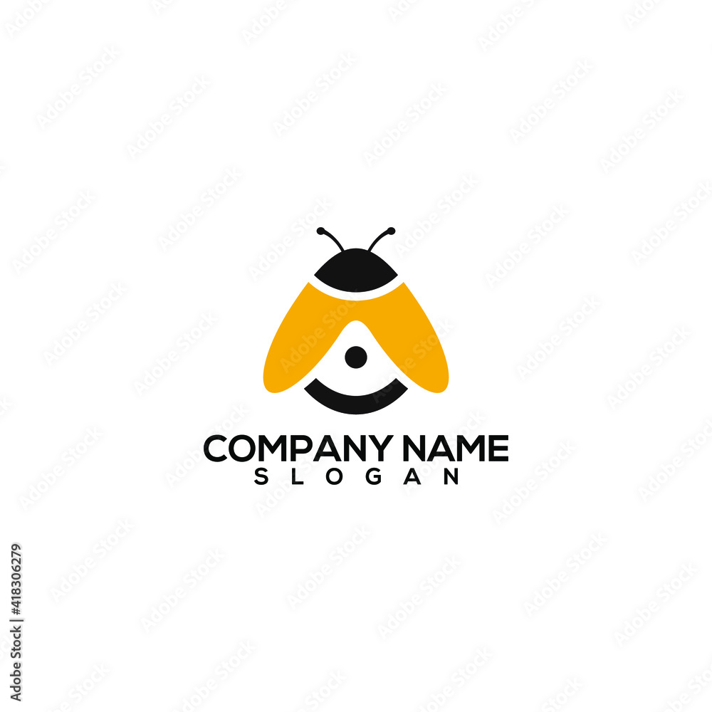 Obraz premium animal logo design vector icon template