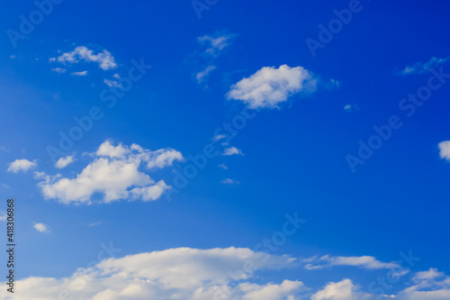 Background Pattern Beautiful Blue Sky with Cloudy.