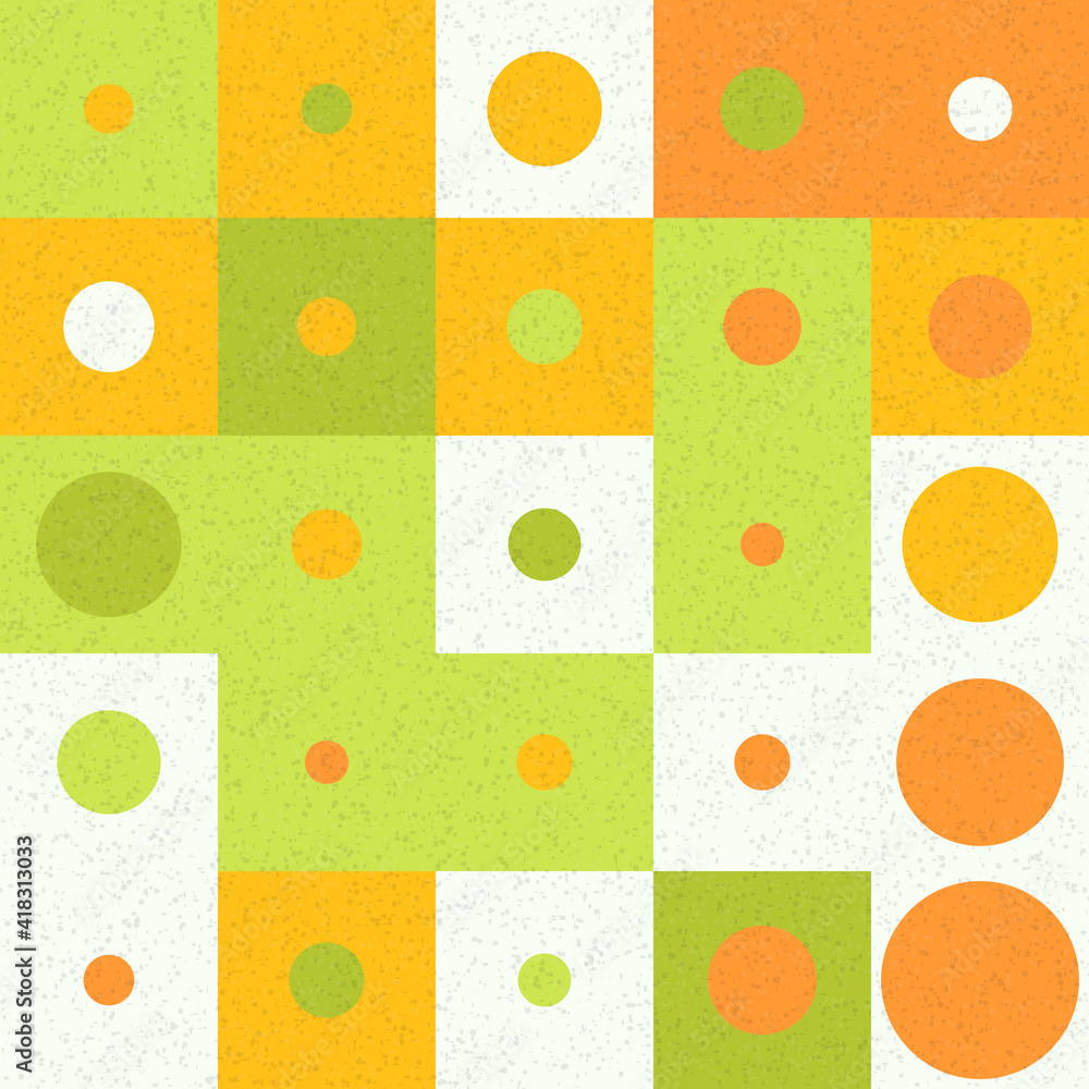 Abstract Geometric Pattern generative computational art illustration