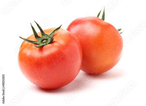 Wallpaper Mural fresh tomatoes on white background  Torontodigital.ca