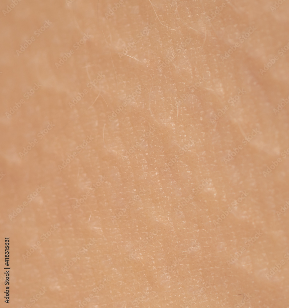 Fototapeta premium Close up of human skin as background.