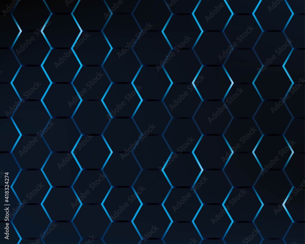 Light technology polygon dark background Light technology polygon dark background