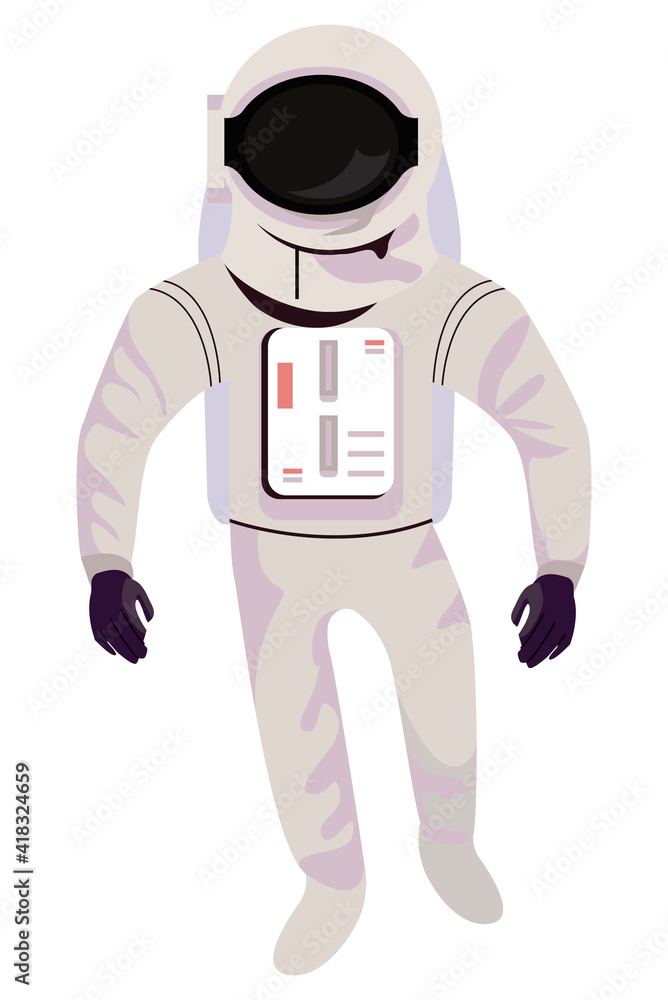 astronaut space character