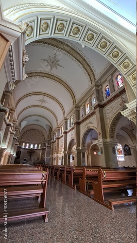 interior of the church of st john the baptist