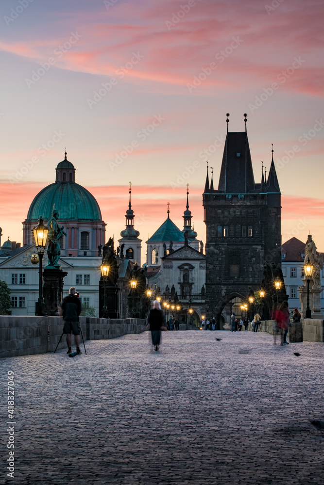 Fototapeta premium Praha - Karlův most