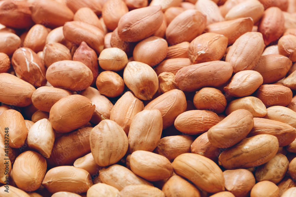 Peanuts, for background or textures. Uncleaned inshell peanuts. Peanuts, for background or textures. Uncleaned inshell peanuts.