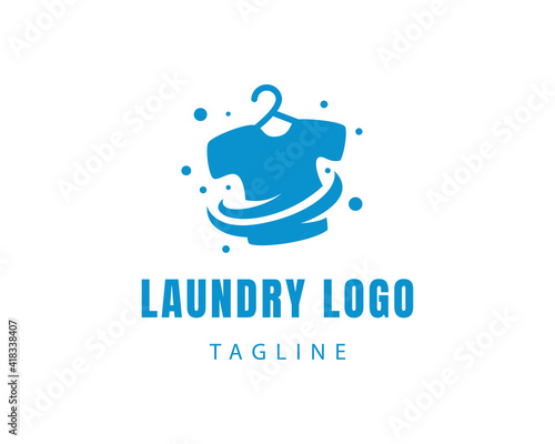 laundry logo clean wash logo clothes logo