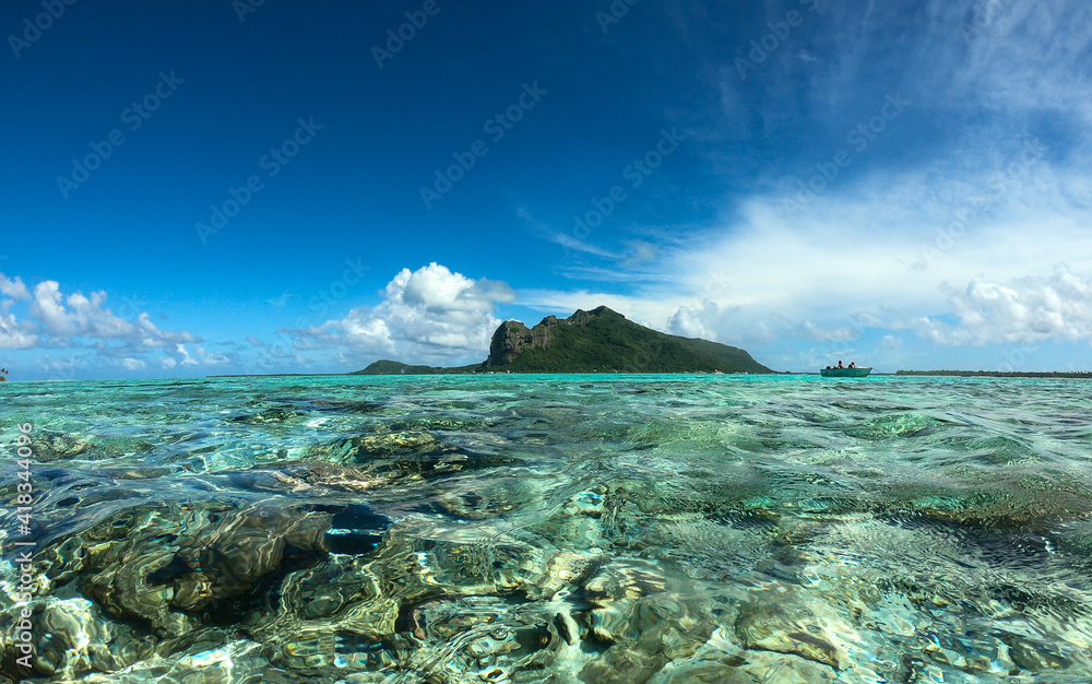 Lagon de Maupiti, Polynésie française Lagon de Maupiti, Polynésie française