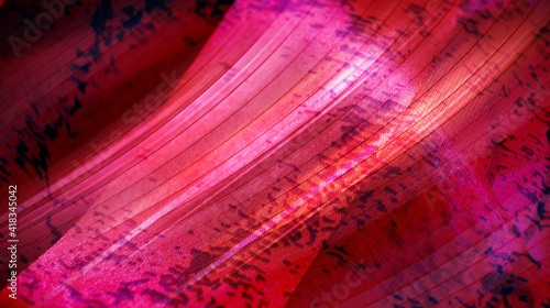 beautiful colored background. colored, red, blue and yellow paint on different surfaces