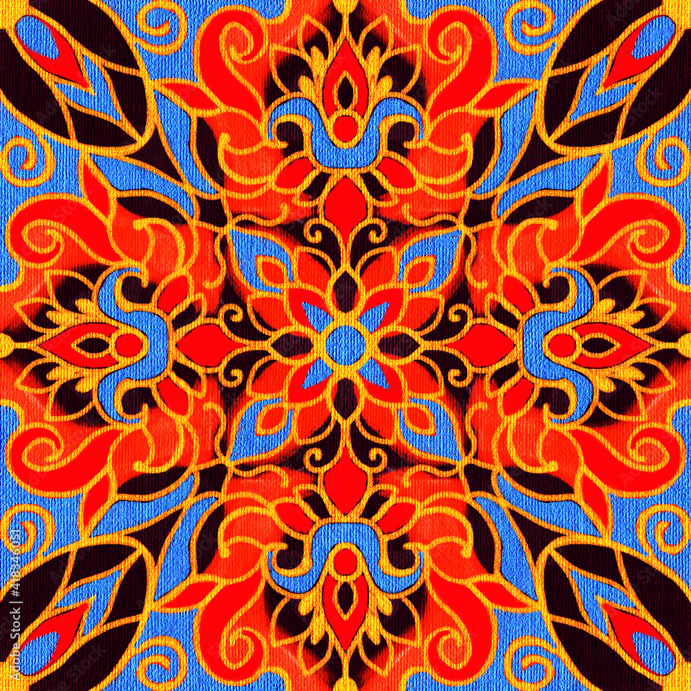 stylized ethnic pattern. stylized ethnic pattern.