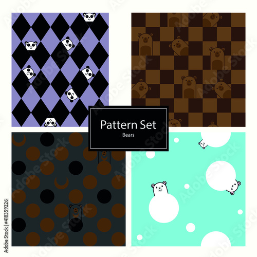 Pattern Set - Bears