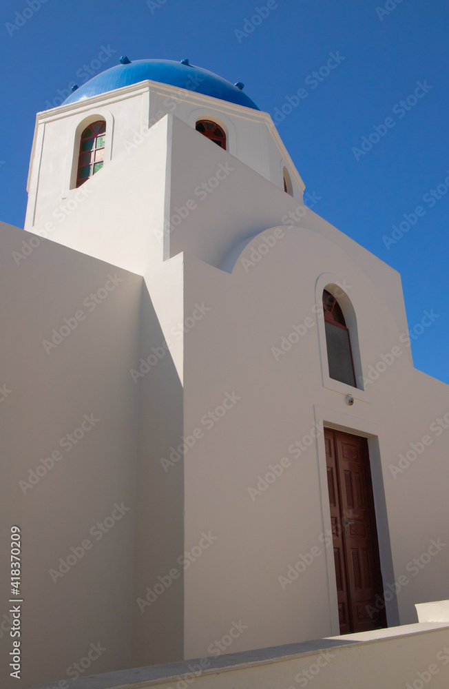 Iglesia en Santorini