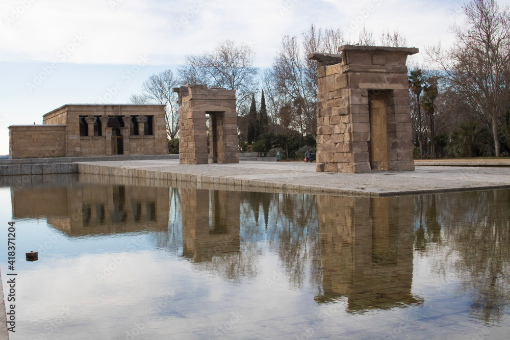 ruins of an Egyptian temple