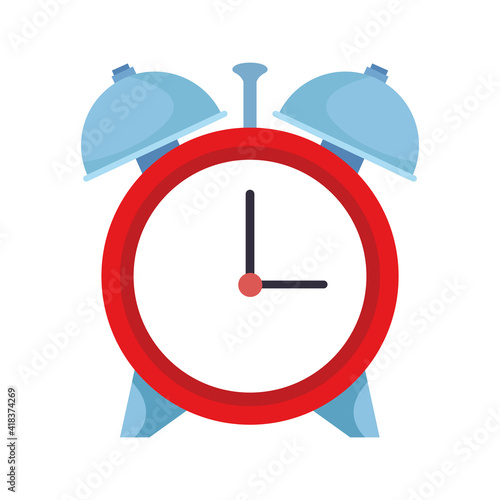alarm clock watch isolated icon