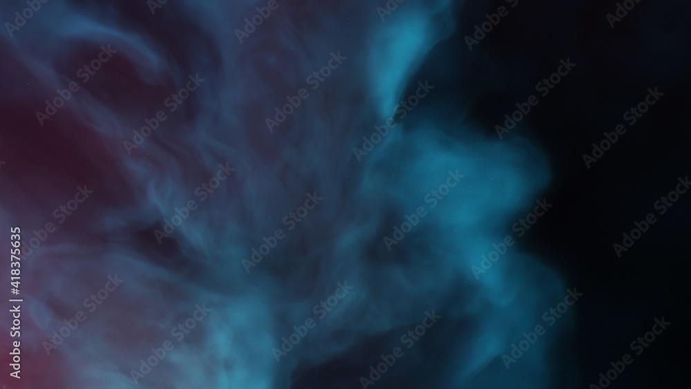 Fototapeta premium Space background with realistic nebula and shining stars. Colorful cosmos with stardust and milky way. Magic color galaxy. Infinite universe and starry night. 3d render